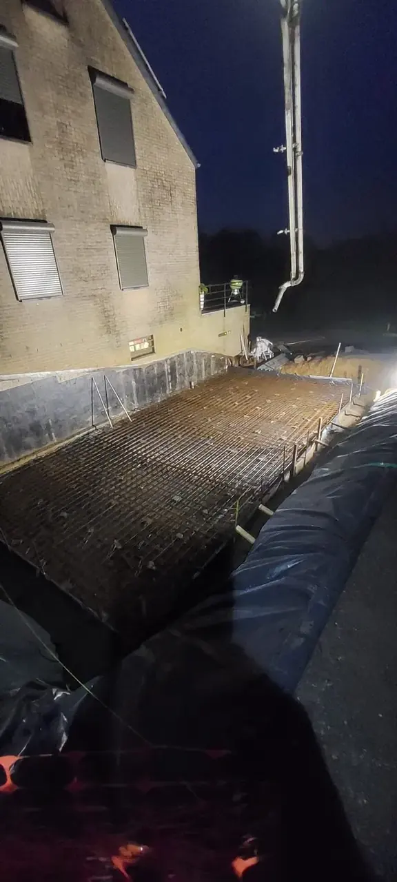 Armatures de dalle de nuit sous l'éclairage